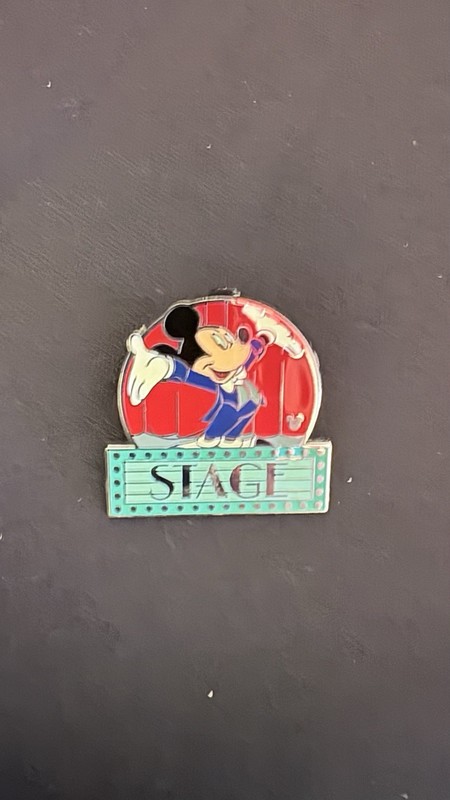 WDW Mickey Stage - MGM Parking Sign - Cast Lanyard Series #3 - Disney Pin 35553