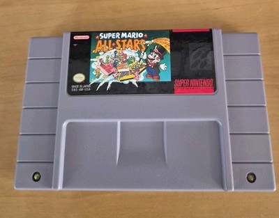 Super Nintendo Super Mario All-Stars SNES Modul USA NTSC