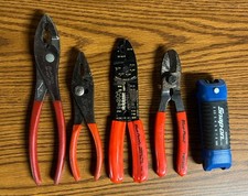 Snap-on Blue Point 5 Piece Plier Set