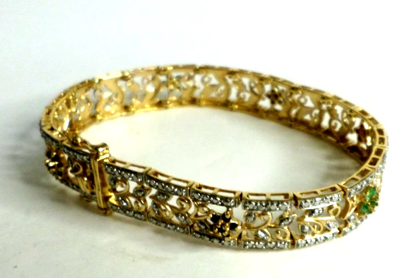 Pulsera tenis mujer joyería fina Foto 3 de 4