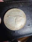 1967 $1 CANADIAN FLYING GOOSE 80% SILVER COIN 1867-1967