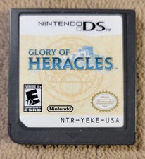 Glory of Heracles (Nintendo DS, 2010) Tested Working - Game Cart Only Tested
