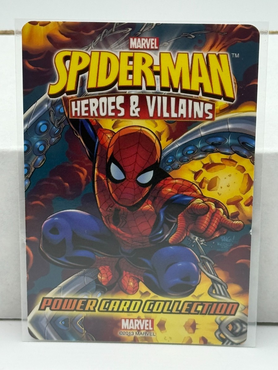 Spider-Man Heroes & Villains Power Card Collection 2013 Single