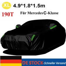 Für Mercedes C-Klasse Ganzgarage Autoabdeckung Abdeckplane Vollgarage Wasserfest