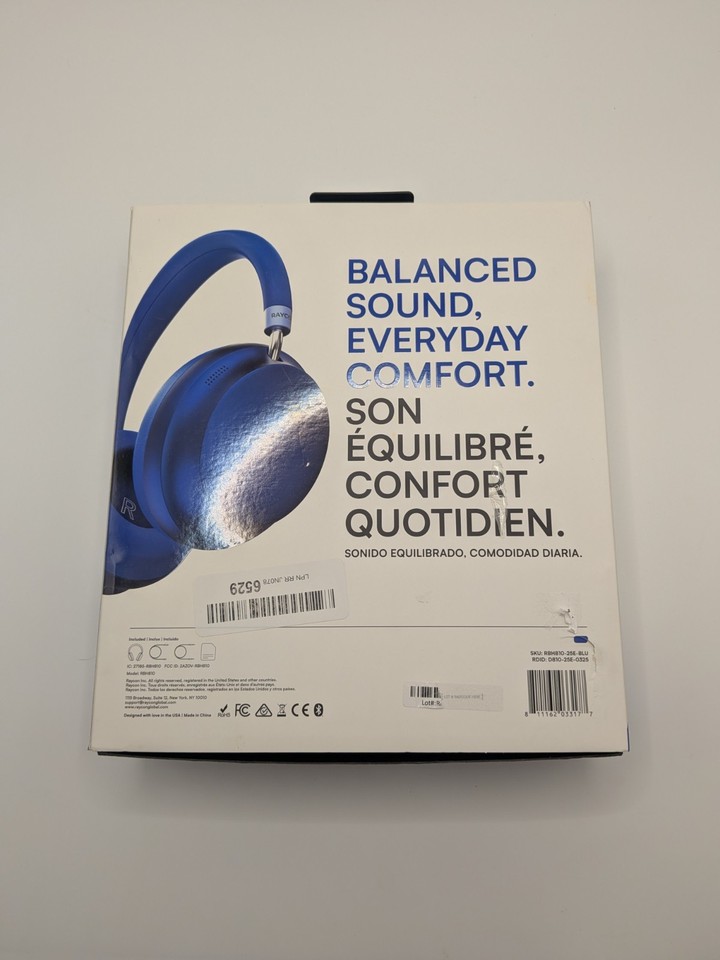 Raycon Essential Bluetooth Headphones - Over The Ear, RBH810 | eBay