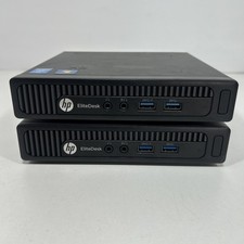 Lot of 2 HP Elitedesk 800 G1 DM Core i7-4785T 16GB RAM No Storage/OS/AC