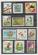 25 TIMBRES THEME FOOTBALL