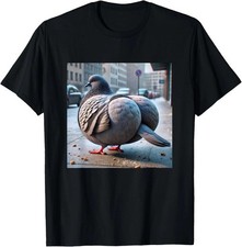 Camiseta Brainrot Paloma Con Nivel 100 Gyatt Gen Z Meme Paloma S-5XL Q4758
