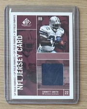 2003 SP Game Used #FF1-ES Emmitt Smith SP Field Fabrics Jersey MINT