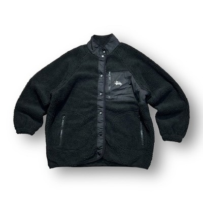 Stussy Women's Fleece Jacket Black | eBay