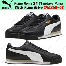 Puma Roma 24 Standard Puma Negro Puma Blanco 396868-02 Talla Hombre