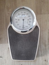 Seca mech.Personenwaage 70iger Jahre bis 150 kg wiegt genau mit Gebrauchsspuren