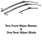 Mercedes-Benz CLS Estate 2012 - 2014 Front and Rear Windscreen Wiper Blades