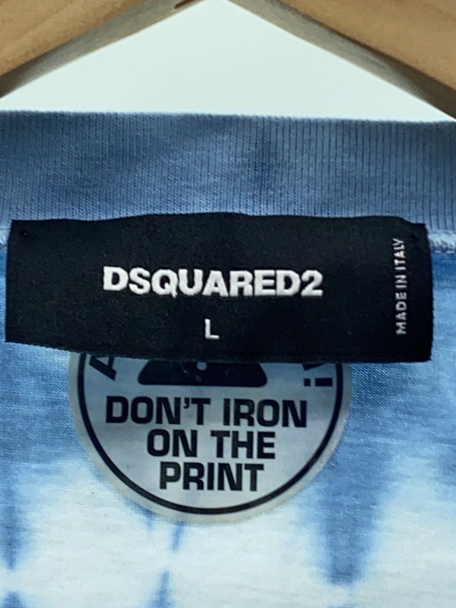 DSQUARED2◆Tシャツ/L/コットン/BLU/無地/S74GD0972 DSQUARED2 T-shirt L cotton Blue plain S74GD0972 Used | eBay