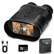 4K Digital Night Vision Goggles for Adults - 8X Zoom, 300M Range, 12H Battery...