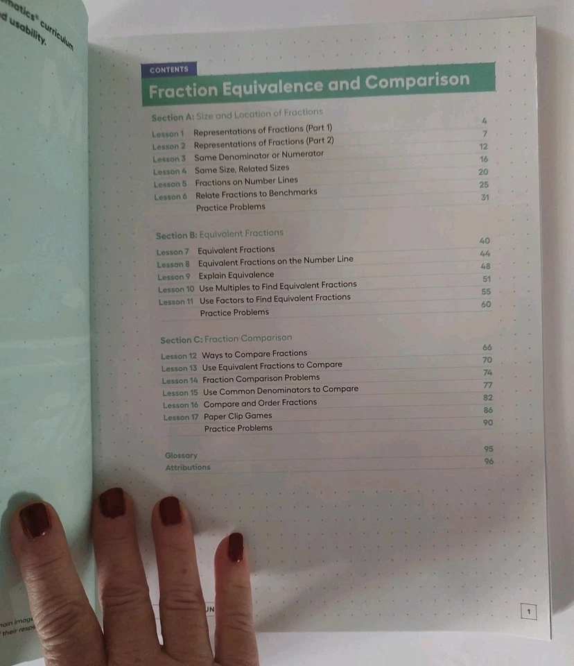 Imagine IM Student Workbook Grade 4 Unit 2 - Fraction Equivalence and Comparison - Image 4 of 4