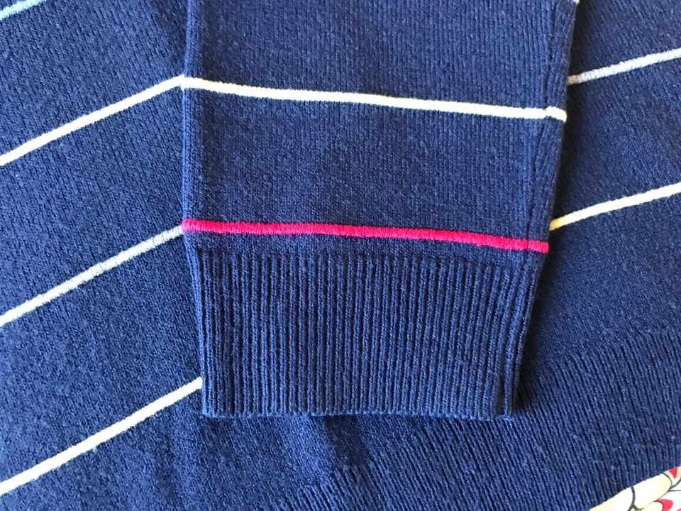 Maine New England Ultrasoft Knitwear Womens Size 16 Striped Jumper - Image 4 of 4