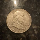 1949 Franklin Half Dollar 50C Philadelphia 90% Silver Circulated US Coin