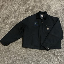 Carhartt Detroit Jacket Sz 2XL Blanket Lined 125th Anniversary J001 BLK USA Made