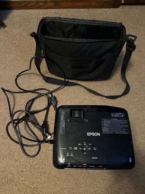 Epson EX5220 H551A Wireless XGA 3LCD Projector Black w/ Power Cord