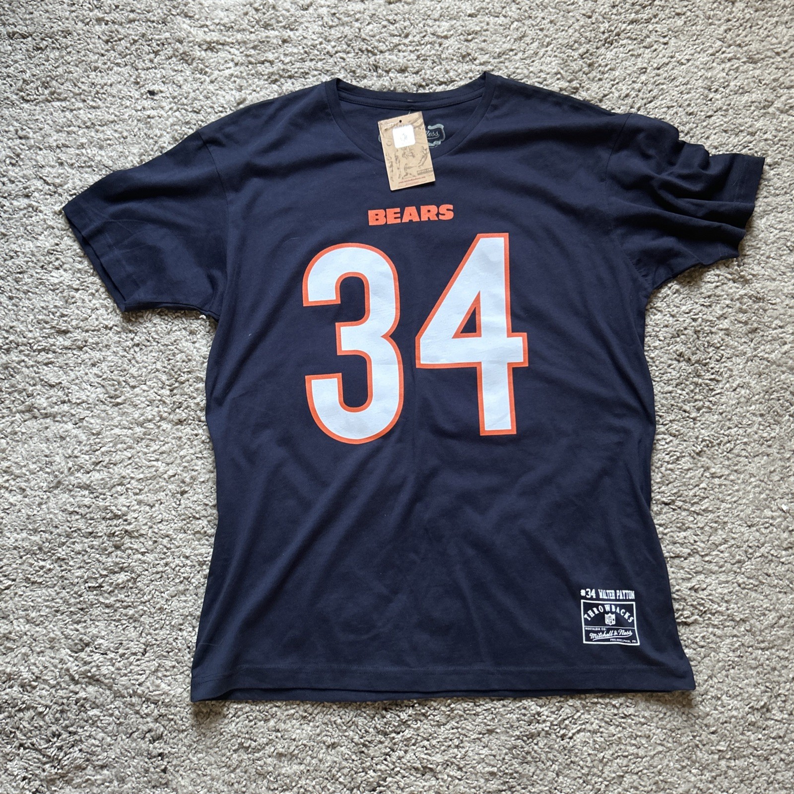 Chicago Bears Walter Payton Mitchell & Ness Name & Number T Shirt