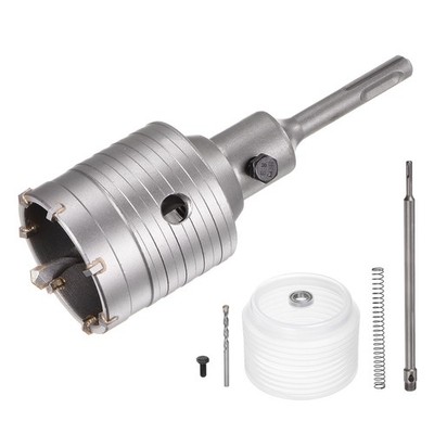 Cement Hole 60mm Diameter Carbide Cutter Tip Round Stem