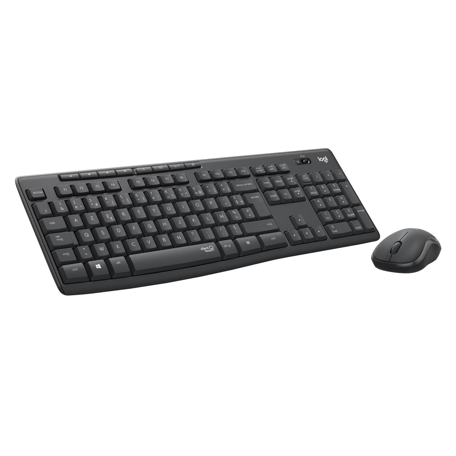 Logitech MK295 ensemble clavier souris sans fil idéal pour le télétravail