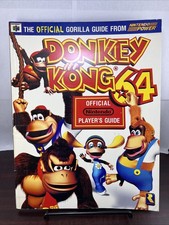 Nintendo Power Donkey Kong 64 official Player...