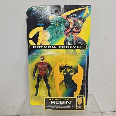 Kenner Batman Forever Hydro Claw Robin Figure Aqua Attack Launcher Diving Gear
