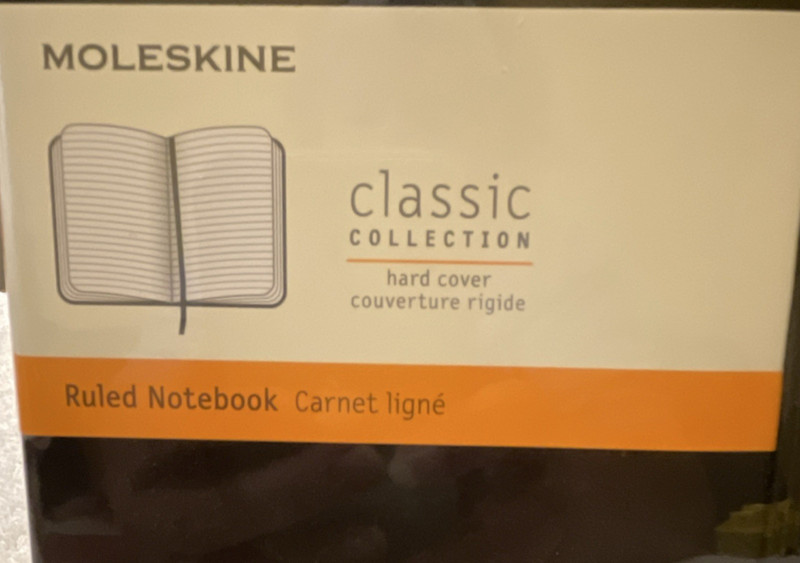 Moleskine Classic Collection Ruled Hardcover Notebook 240 Pages 13x21 cm
