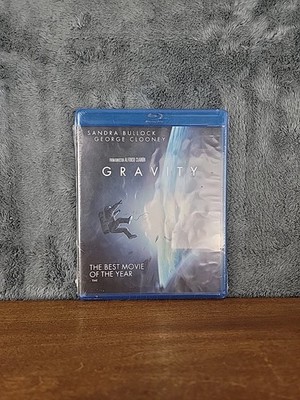 Gravity (Blu-ray, 2013, WS) Sandra Bullock, George Clooney Brand New Sealed