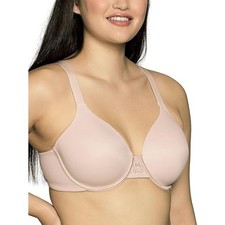 Vanity Fair Women's Beauty Back Smoothing Bra, Quartz, Size 40H