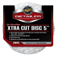 Meguiars 5 Microfiber Dual Action Hook-and-loop Extra Cut Pads 2 Pieces Meguiars 5 Microfiber Dual Action Hook-and-loop Extra Cut Pads 2 Pieces