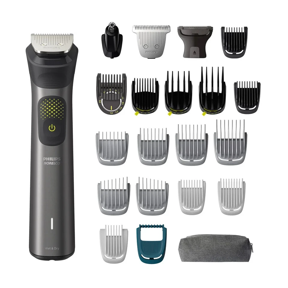 Philips Norelco Multigroom Ultimate Precision All-in-one Wet/Dry Trimmer MG9525 - Image 3 of 4