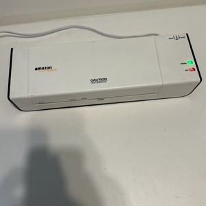 Amazon Basics Thermal Laminator 12 .5" Laminates Photos Cards Home 3 & 5 Mil K6