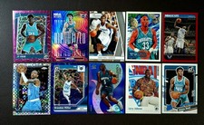 Charlotte Hornets Lot of 23 Cards - Stars, Rookies, Parallel, Inserts, Base