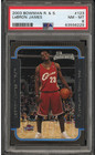 2003 BOWMAN ROOKIES & STARS #123 LeBRON JAMES RC CAVALIERS PSA 8