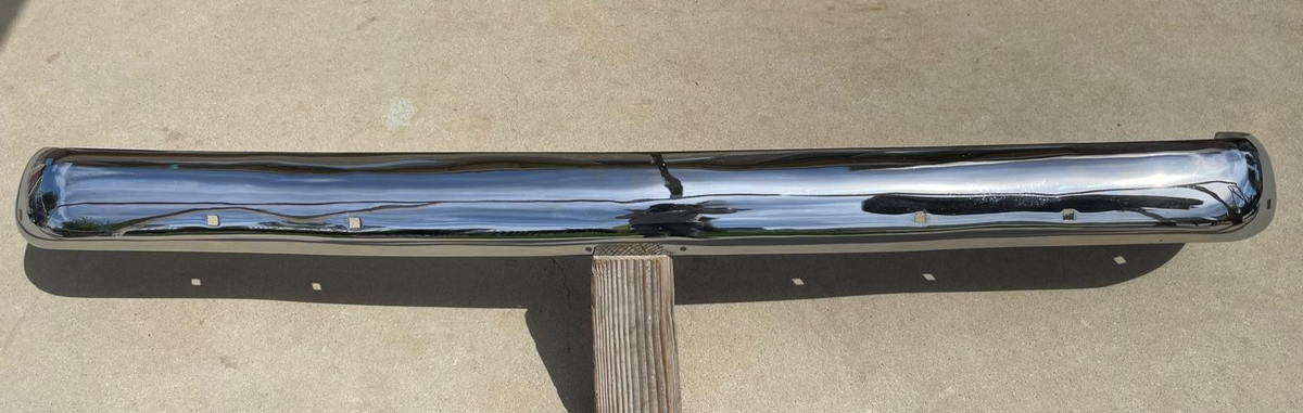 S KAISER HENRY J NEW TRIPLE PLATED CHROME REAR BACK BUMPER 1951 51