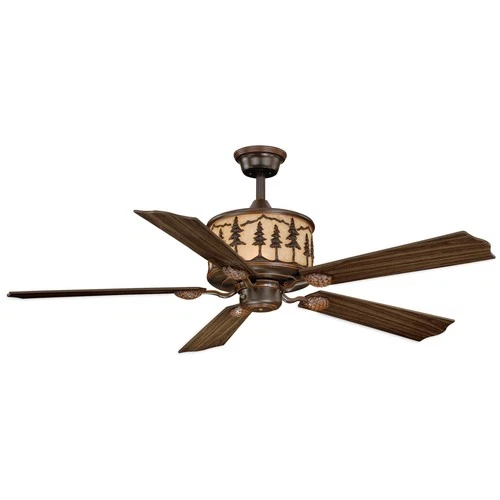 Vaxcel Lighting Yosemite 56 Yosemite 56" 5 Blade Indoor Ceiling - Bronze - Picture 1 of 12
