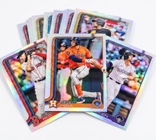 2025 Topps Chrome Refractor Pick Your Card #1-300 MLB RC Rookie Set Rocker