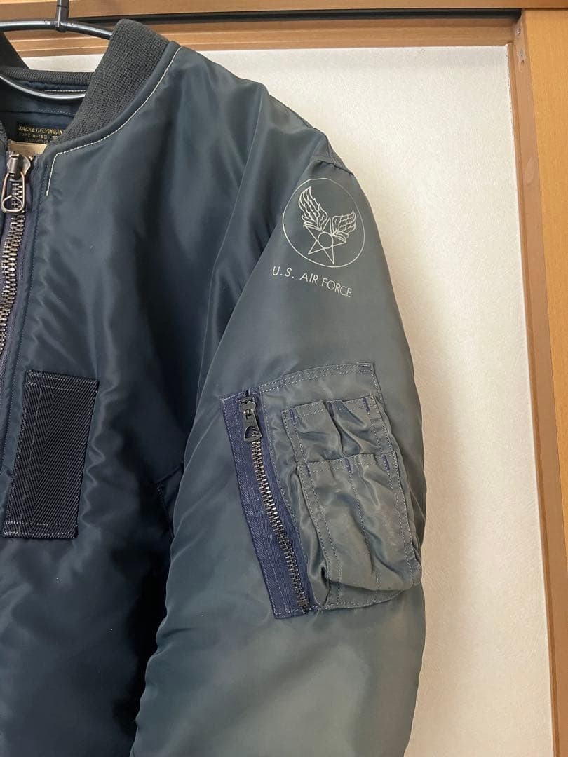 Lee Buzz Rickson's B15C MOD Flight Jacket Good Us… - image 5