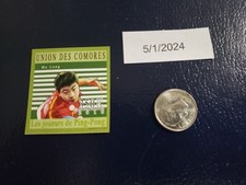 Ma Long Chinese Table Tennis Pong 2010 Union Des Comores NON Perforated Stamp