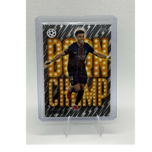 Topps 2025-26 UEFA Club Competitions Desire Doue PSG Born Champ Soccer BC-9