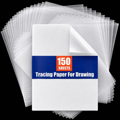 Transfer Paper Tracing Paper - PSLER Translucent on Artist Lettering Sketch Draw