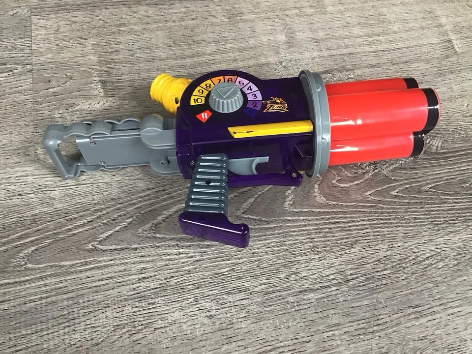 Disney Toy Story Electronic Emperor Zurg Blaster Luz Roja Sonidos 💥 ¡TODO FUNCIONA! Foto 4 de 4