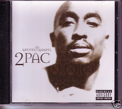 2pac Ghetto Gospel INSTRUMENTAL & VIDEO CD Single Tupac ELTON JOHN  2 Pac