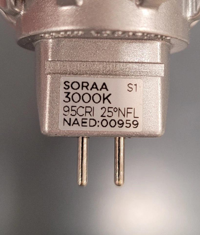 9W MR16 LED Light Bulb Dimmable 3000K - SORAA-SM16-09-25D-930-03 (5 Total) - Image 4 of 4