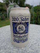 Bierkrug Krug Sammlerst&uuml;ck 1 LITER, 200 Jahre Paulaner M&uuml;nchen Oktoberfest 2010