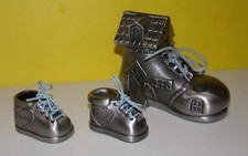 First Tooth  First Curl Keepsake Shoes Old Lady Who Lived in a Shoe House Bank