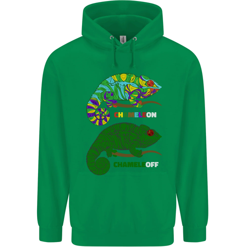 Chameleon Chameleoff Funny Off On Childrens Kids Hoodie - Picture 38 of 64